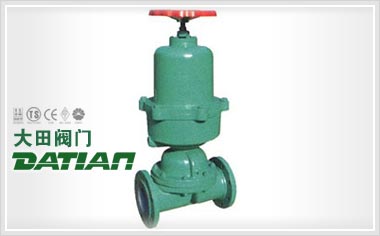 G6B41F(無(wú)襯里)、G6B41Fs(襯氟塑料)氣動(dòng)隔膜閥(常閉型)