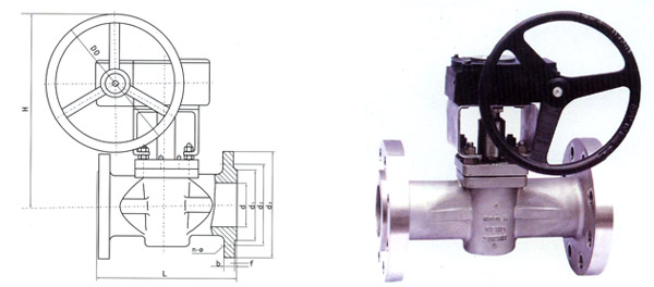 國(guó)標(biāo)法蘭卡套旋塞閥 國(guó)標(biāo)法蘭卡套旋塞閥